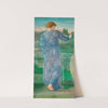 A female figure in a landscape by Sir Edward Coley Burne-Jones