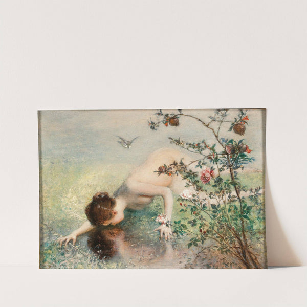 A Female Narcissus by Franz Russ
