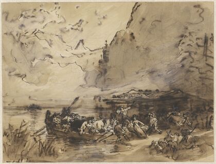 A Ferry on the Königsee (1827-1839)
