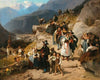 A Festive Wedding Procession