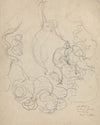 A Figure Ascending in a Glory of Clouds