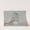 A Figure Beside A Windmill by George Bryant Campion