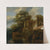 A Figure Standing By A Stone House Along A River by Cornelis Gerritsz Decker