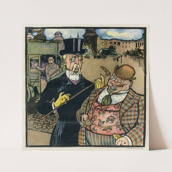 A first-class lie (1899) by Frank Arthur Nankivell