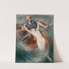 A fisherman engulfed by a siren by Knut Ekwall