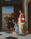 A Fishmonger at the Door (1663)