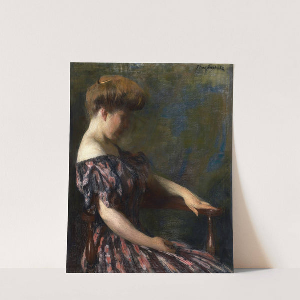 A Flowered Gown (ca. 1859-1862) by Constantino Brumidi