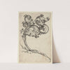 A Foliage Ornament by Martin Schongauer
