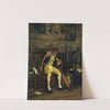 A Footman Sleeping by Charles Bargue