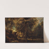 A Forest at Dawn with a Deer Hunt by Peter Paul Rubens