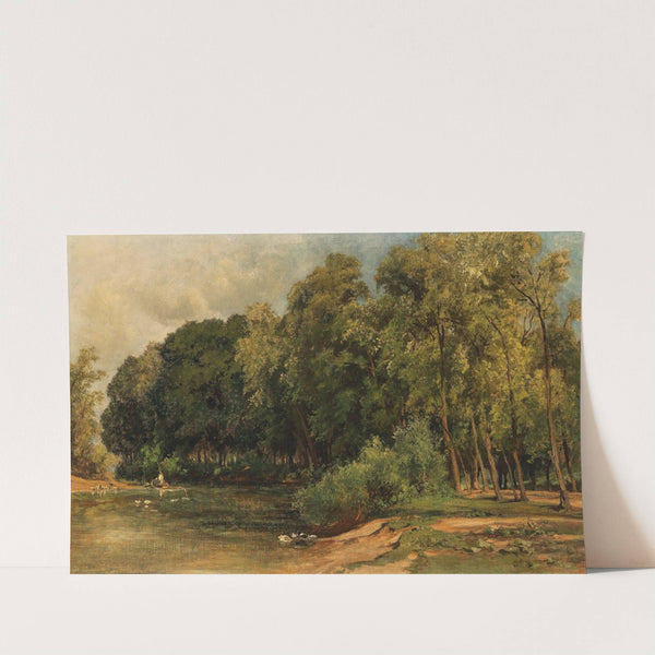 A Forest Idyll by Albert Kappis