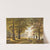 A forest path with hiker in autumn by Jacobus Johannes van Poorten