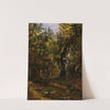 A Forest Road with an Altar by Thomas Fearnley