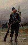 A French infantryman from the Franco-Prussian War