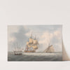 A Frigate Awaiting a Pilot by William Anderson