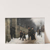 A Funeral by Frants Henningsen