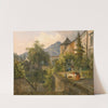 A Garden Idyll by Ludwig Halauska