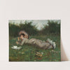 A Girl In A Meadow by Anna Nordgren