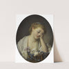 A Girl With A Dead Canary by Jean-Baptiste Greuze