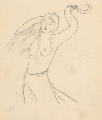 A Girl with a Sickle