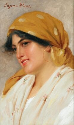A Girl with a Yellow Headscarf