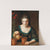 A Girl With Carnation by Johann Baptist Reiter