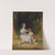 A Girl With Her Spaniel (1832) by Alexander Mosses