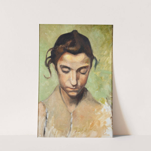 A Girl&#039;s Head by Olof Sager-Nelson