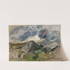 A Glacier in the Glockner Massif by Marie Egner