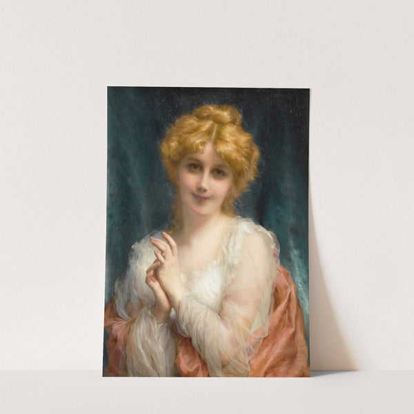 A Golden-Haired Beauty by Etienne Adolphe Piot