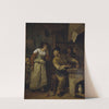 A Goldsmith Melting Down a Woman’s Jewellery in the Presence of a Notary, &#039;The Alchemist&#039; by Jan Steen