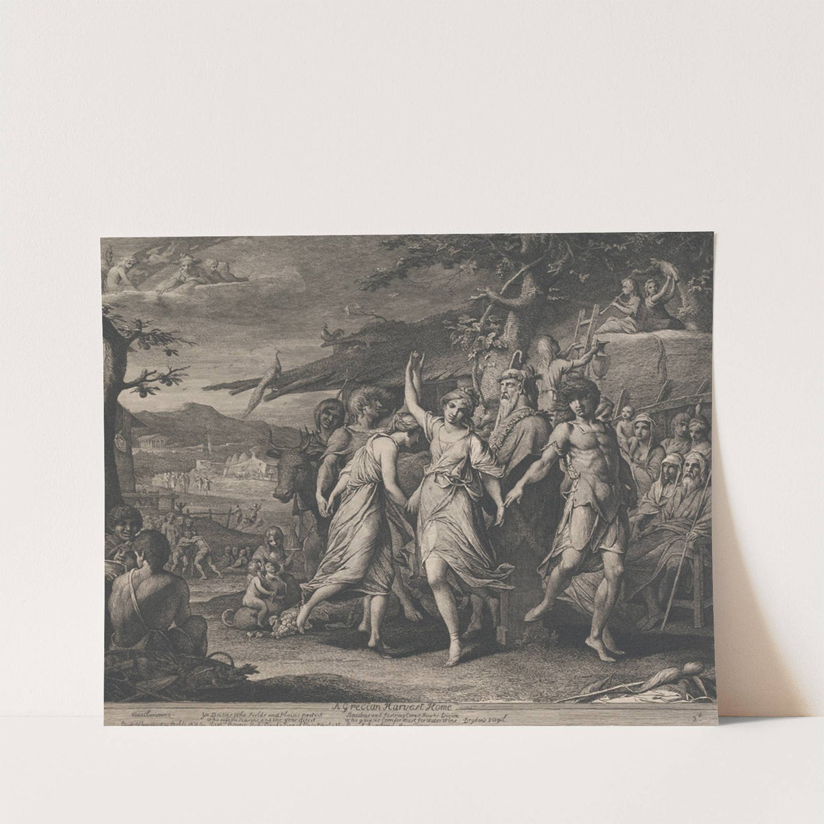 A Grecian Harvest Home (Designs for the Walls of the Great Room of the Society for the Encouragement of the Arts) (after 1783) by James Barry