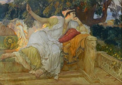 A Grecian lady