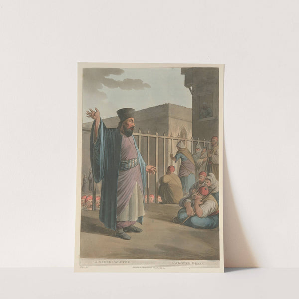 A Greek Caloyer by Luigi Mayer