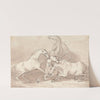 A Group of Five Horses Fighting by Sawrey Gilpin