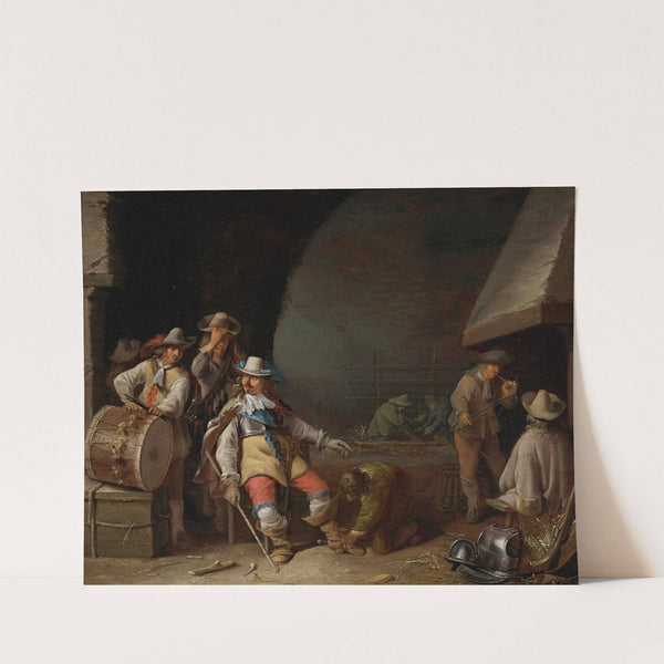 A Guardroom Interior by Anthonie Palamedesz.