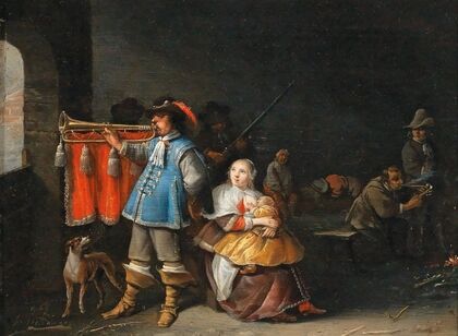 A Guardroom interior