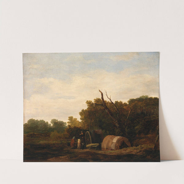 A Gypsy Encampment by William Mulready