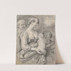 A Gypsy Mother with Three Children by Cornelis Visscher