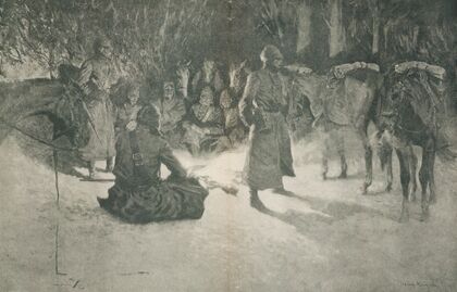 A halt in the wilderness (1905)