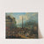A Harbour Scene With Numerous Figures Attending Market by Peter Tillemans
