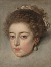A head study of Queen Henriette-Maria of France (1609-1669)
