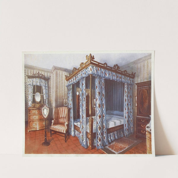 A heppelwhite bedroom. by Edwin Foley