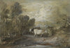 A Herdsman with Three Cows by an Upland Pool (mid-1780s)
