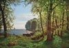 A hidden woodland cove