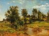 A Hilly Landscape with Creek (c. 1868-69)