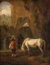 A Horse Drinking