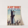 A-hoy there! We want more ships! On with the job by Anonymous