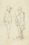 A hunter and an angler
