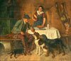 A Hunter Resting, Joyful Welcome